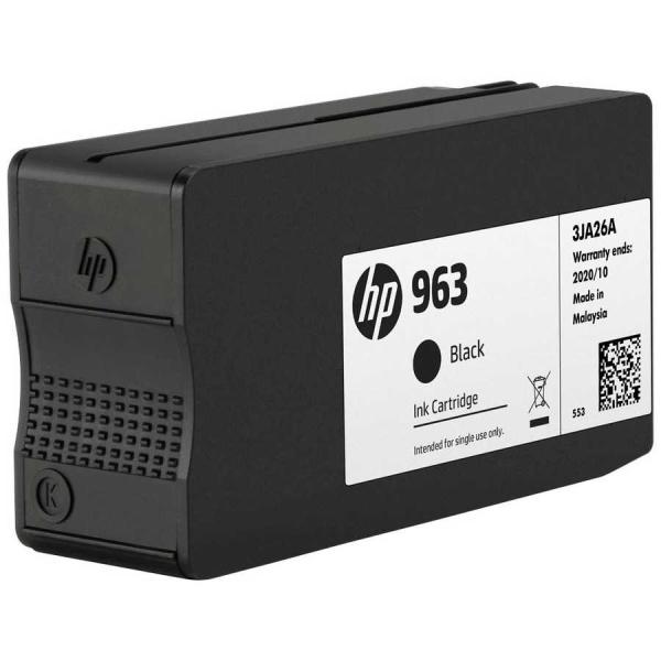 HP 963 3JA26AE Siyah Orijinal Kartuş