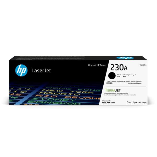 HP 230A W2300A Siyah Orijinal Toner