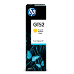 HP GT52 M0H56AE Sarı Orijinal Mürekkep