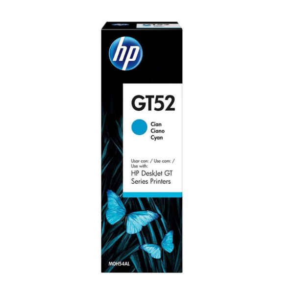 HP GT52 M0H54AE Mavi Orijinal Mürekkep